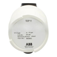 ABB TEIP 11 Betriebsanleitung