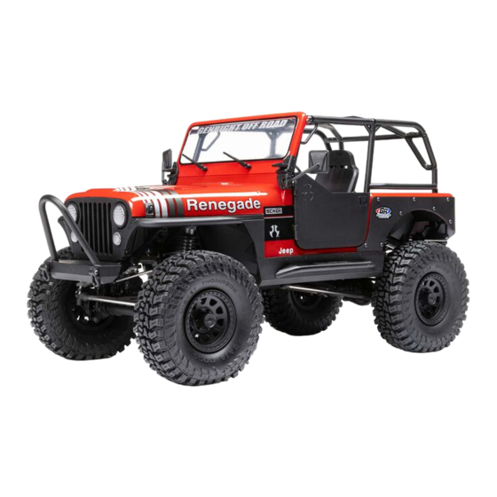 Horizon Hobby Axial SCX10 III JEEP CJ-7 Bedienungsanleitung