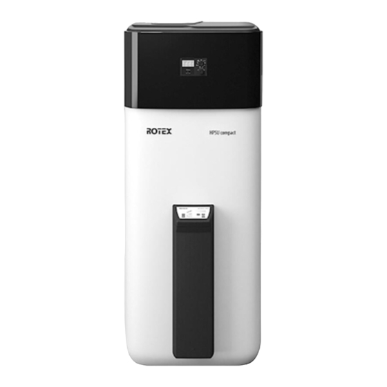 Rotex HPSU compact Bedienungsanleitung