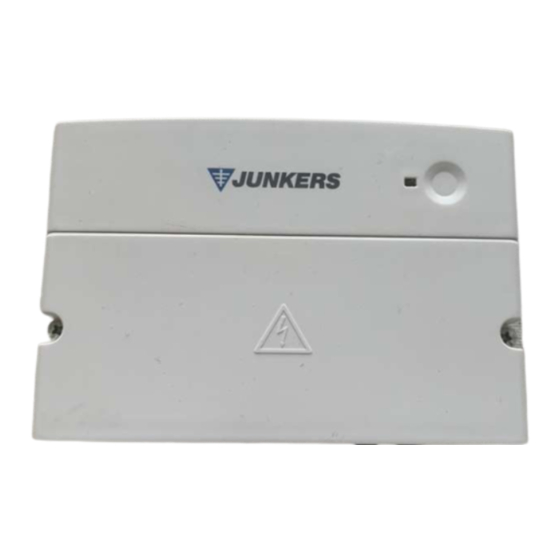 Junkers IUM 1 Installationsanleitung
