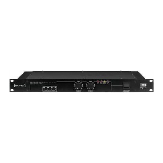 IMG STAGELINE STA-121 Bedienungsanleitung