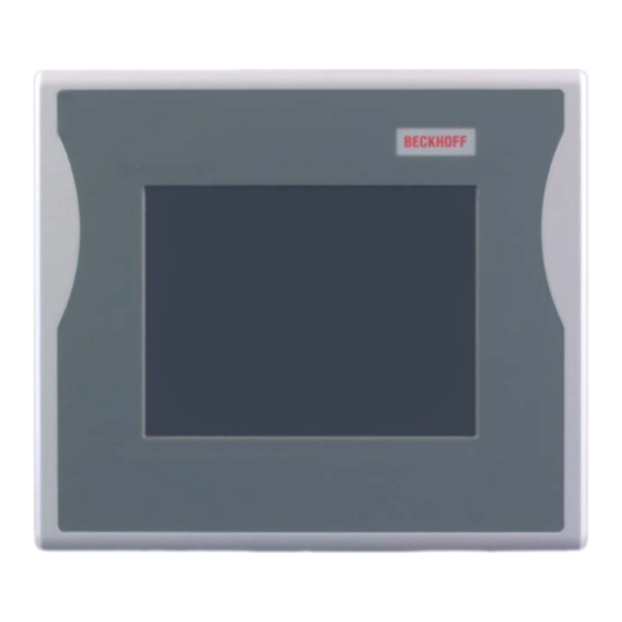 Beckhoff CP78-Serie Installation Und Betriebsanleitung