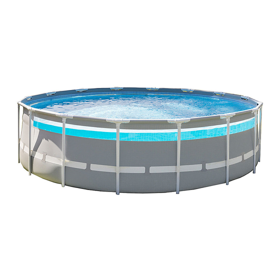 Intex CLEARVIEW PRISM FRAME PREMIUM-POOL Benutzerhandbuch
