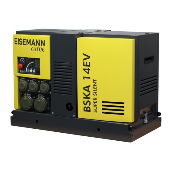 Eisemann BSKA 9,5 EV SS curve Betriebsanleitung