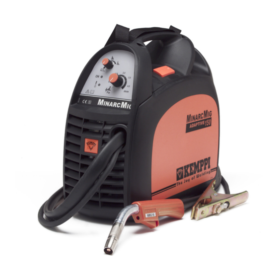 Kemppi MinarcMig Adaptive 150 Gebrauchsanweisung