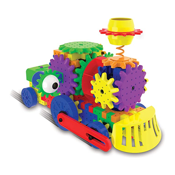 The Learning Journey Techno Gears Crazy Train Bedienungsanleitung