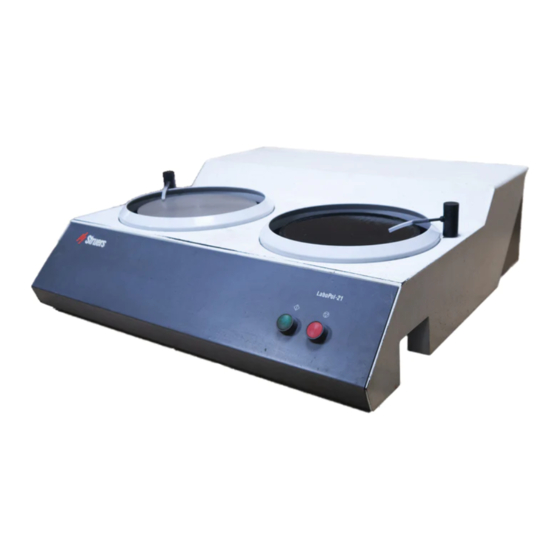 struers LaboPol-21 Gebrauchsanweisung