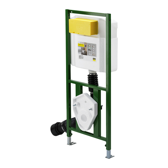 Viega Eco Plus-WC-Element Gebrauchsanleitung
