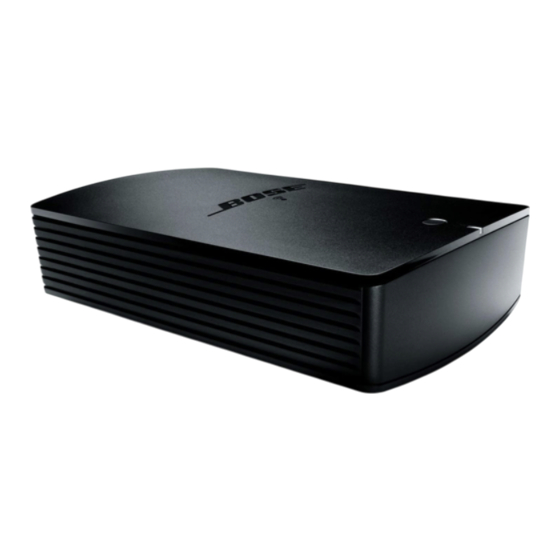 Bose SOUNDTOUCH SA-5 Kurzanleitung