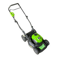 Greenworks LMF412 Bedienungsanweisung
