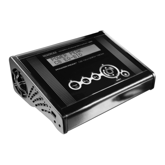 Multiplex Power Peak C8 EQ-BID 180w Bedienungsanleitung