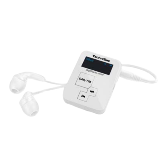 TechniSat DigitRadio mobil Bedienungsanleitung