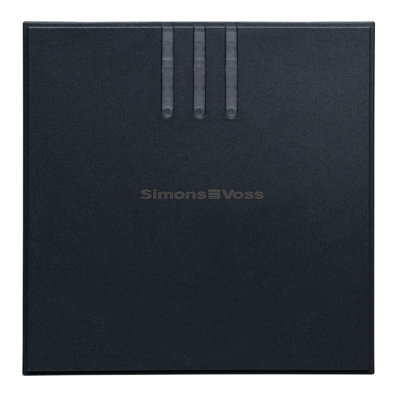 Simons Voss Technologies SmartRelais 3 Kurzanleitung