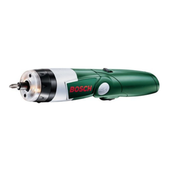 Bosch PSR 2,4 V Bedienungsanleitung