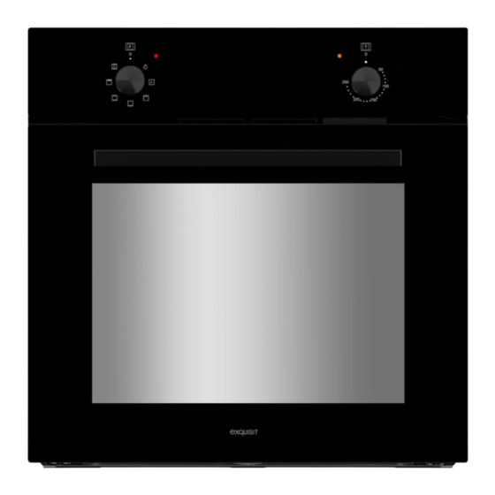 exquisit EBE255-U-020 schwarz Gebrauchsanweisung