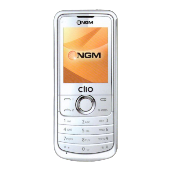 NGM Clio Bedienungsanleitung