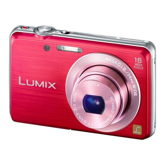 Panasonic Lumix DMC-FS40 Bedienungsanleitung Für Erweiterte Funktionen