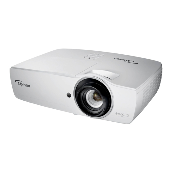 Optoma WU465 Bedienungsanleitung