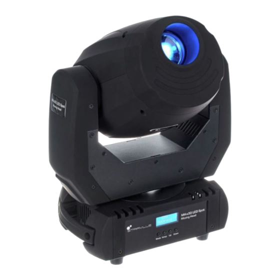 Stairville MH-x30 LED Spot Bedienungsanleitung