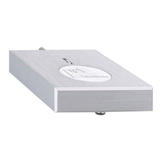 Clearaudio Nano Phono Bedienungsanleitung