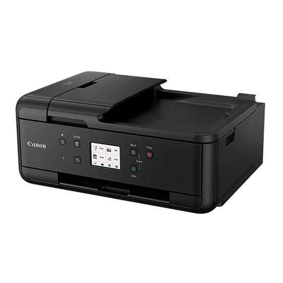 Canon PIXMA TR7540 Handbuch