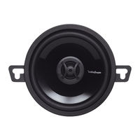 Rockford Fosgate PUNCH P1683 Einbau Und Betrieb