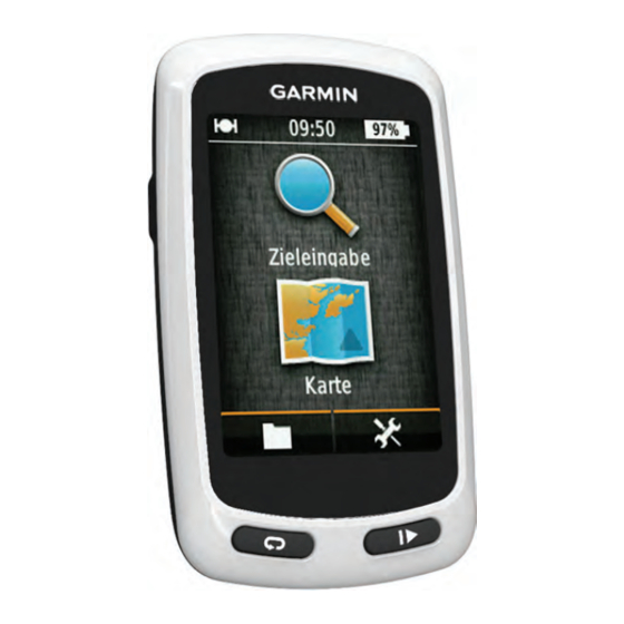 Garmin Edge Touring Handbücher