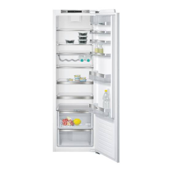 Siemens KI81R Serie Gebrauchsanleitung