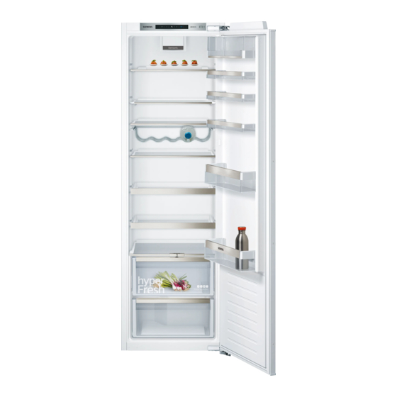 Siemens KI81R Serie Gebrauchsanleitung