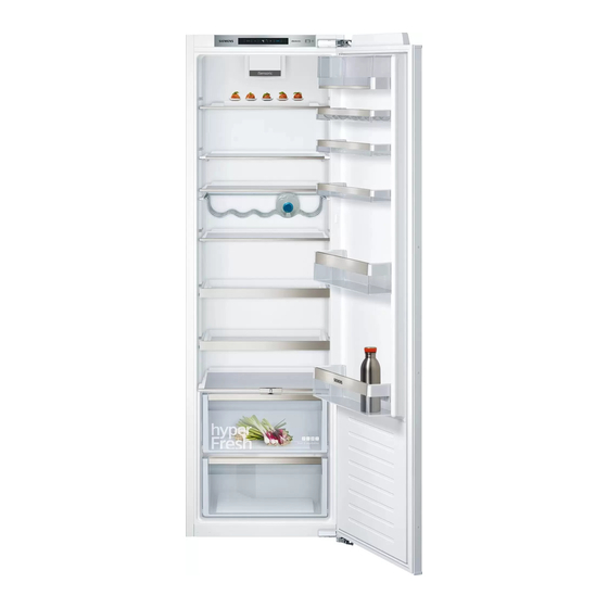 Siemens KI81R-Serie Gebrauchsanleitung