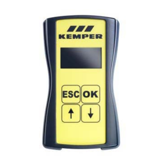 Kemper Control-plus Aktualisierung Und Betriebsanleitung