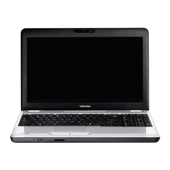 Toshiba Satellite L500D Benutzerhandbuch