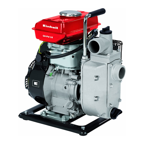 EINHELL GH-PW 18 Originalbetriebsanleitung