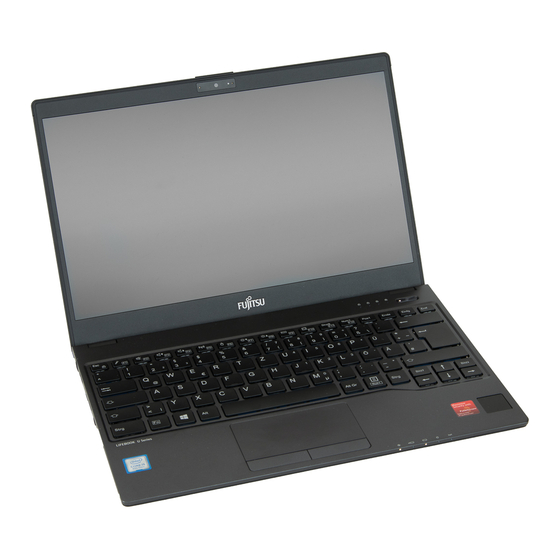 Fujitsu LIFEBOOK U938 Schnellstartanleitung