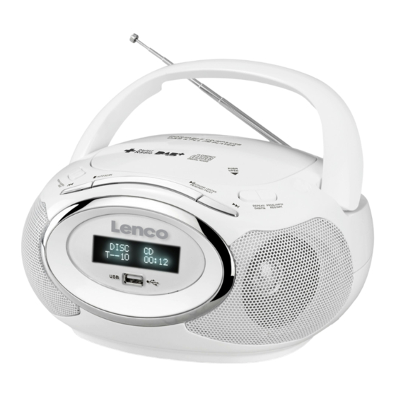 LENCO SCD-99 DAB+ Bedienungsanleitung