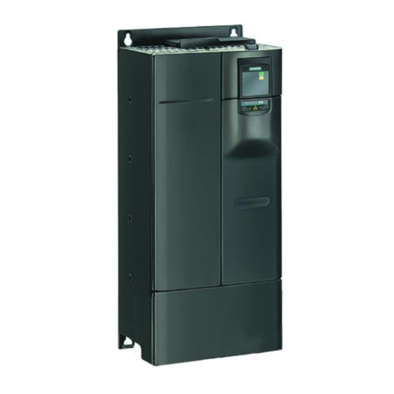 Siemens Micromaster 430 Anwenderhandbuch