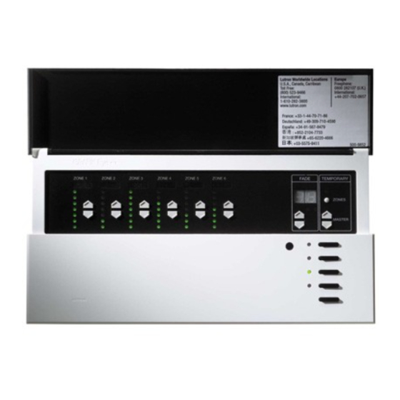 Lutron GRAFIK Eye 4000 Series Installationsanleitung