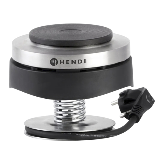 Hendi 809600 Benutzerhandbuch