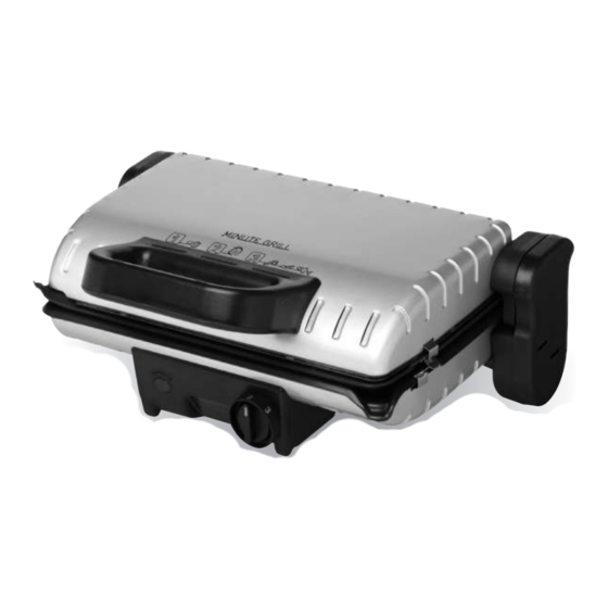 TEFAL MINUTE GRILL Bedienungsanleitung