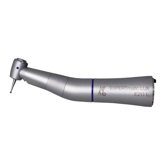 KaVo EXPERTmatic LUX E15 L Gebrauchsanweisung