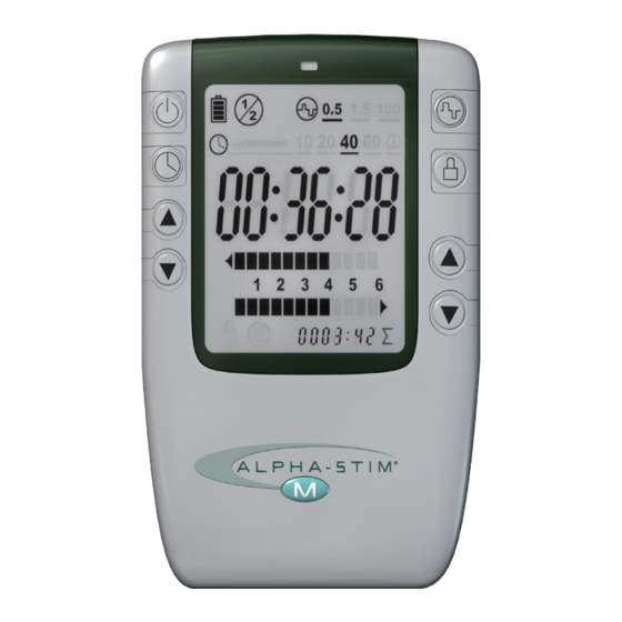EPI Alpha-Stim M Benutzerhandbuch