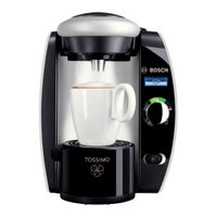 Bosch TASSIMO TAS 85 SERIE Gebrauchsanleitung