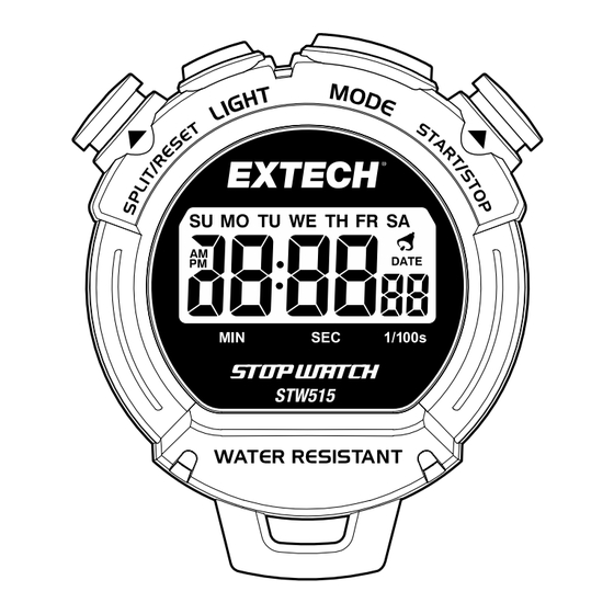 Extech STW515 Bedienungsanleitung