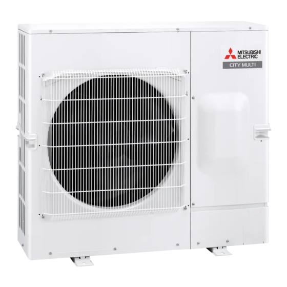 Mitsubishi Electric CITY MULTI PUMY-SM112VKM Installationshandbuch