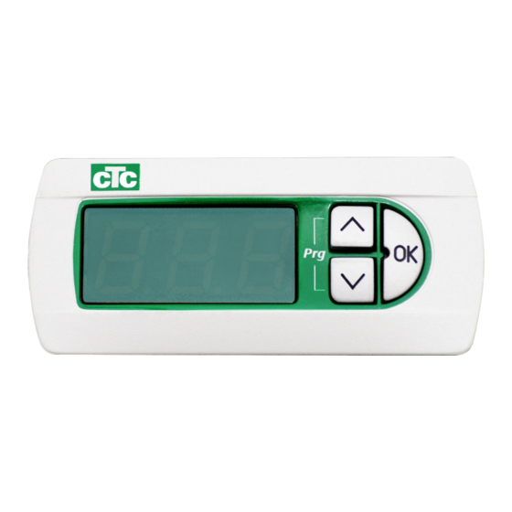 CTC Basic display Bedienungsanleitung