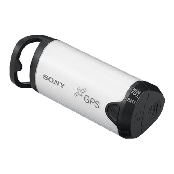 Sony GPS-CS1KASP Bedienungsanleitung
