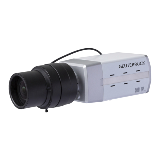 Geutebruck G-Cam/EBC-2112 Handbücher