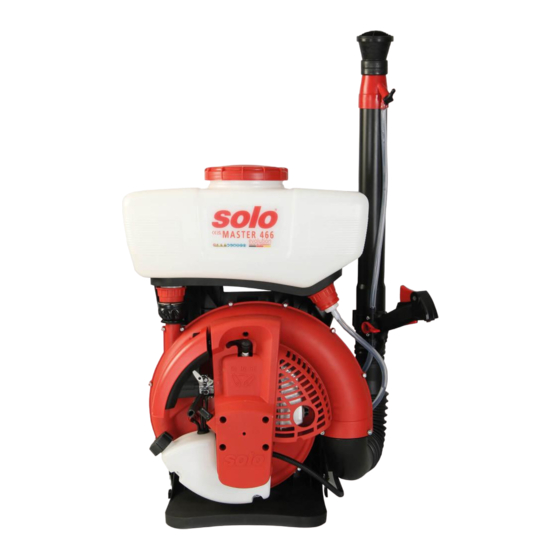 Solo Master 466 Evolution Originalbetriebsanleitung