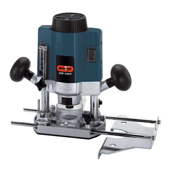 Alpha tools AOF 1100E Bedienungsanleitung