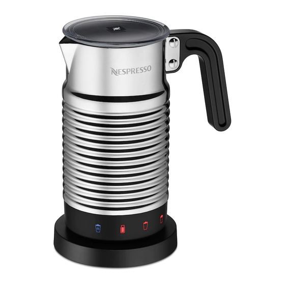 Nespresso AEROCCINO 4 Bedienungsanleitung